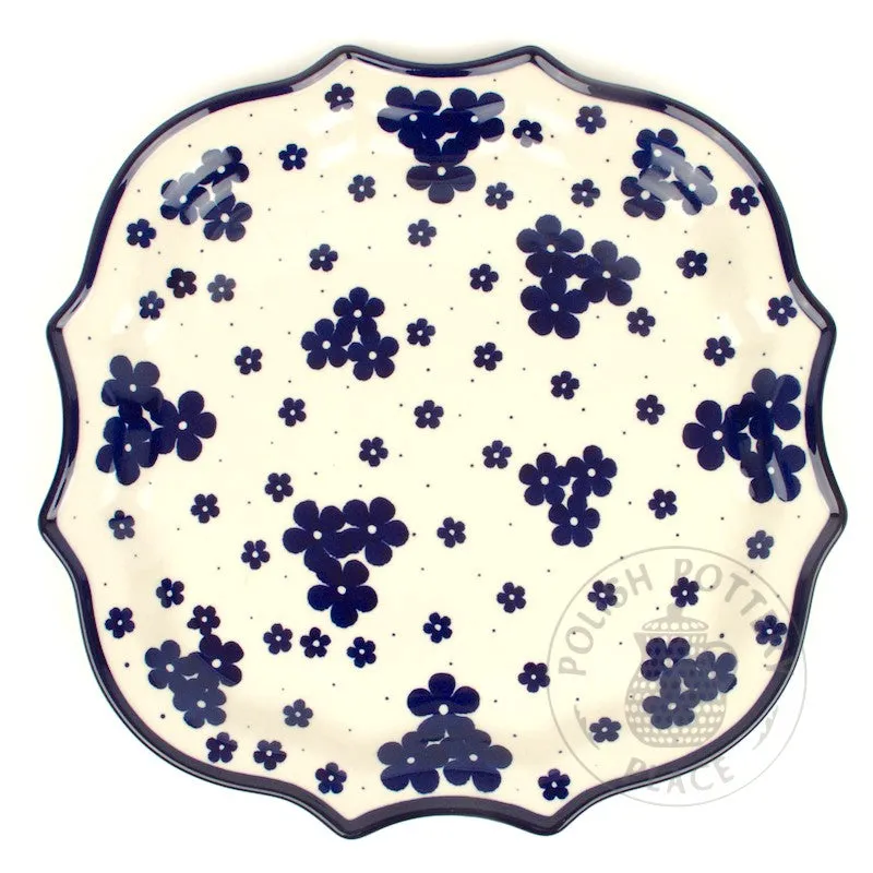 10.5" Decorative Dinner Plate - Polish Pottery