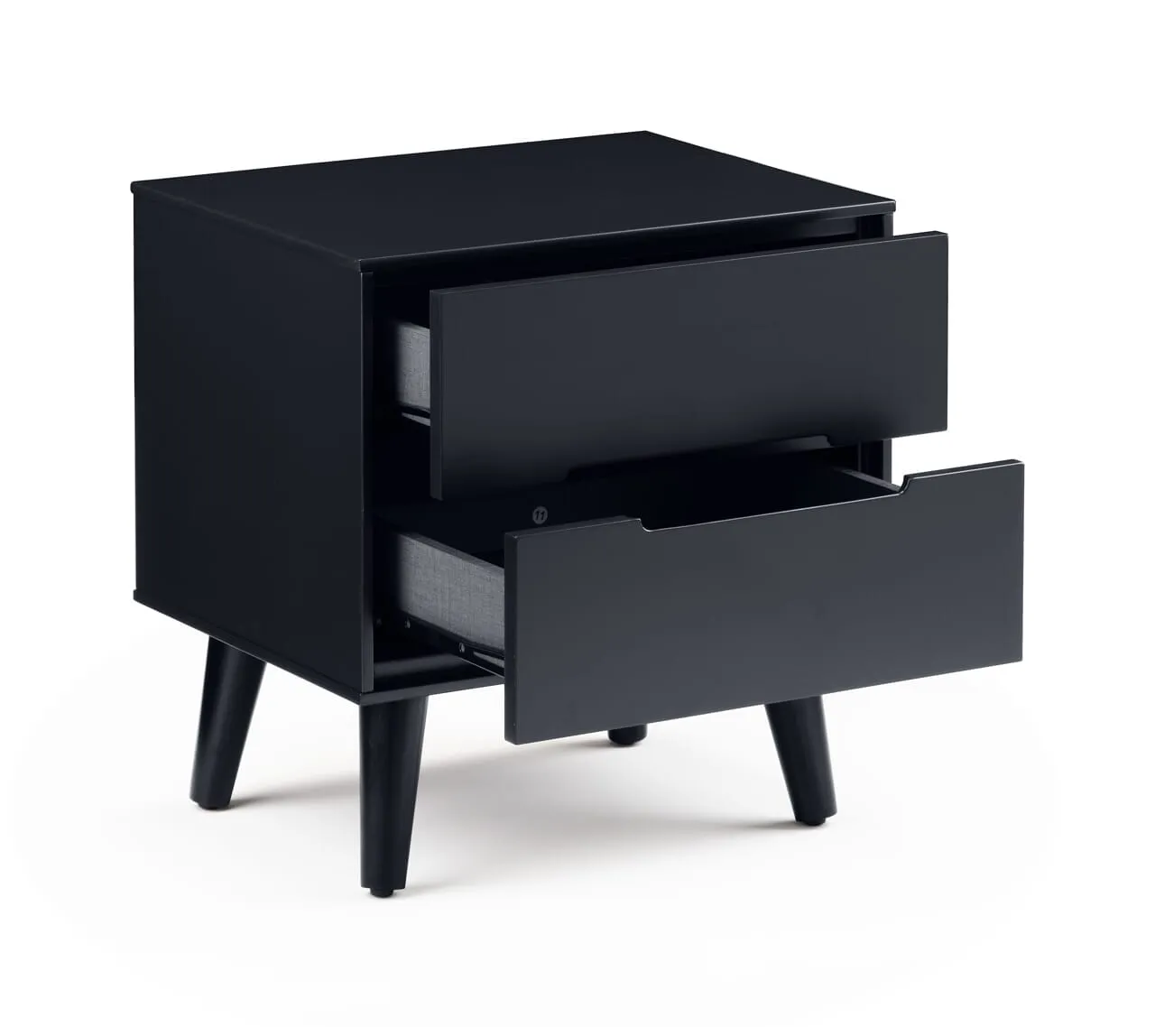 Alicia 2 Drawer Bedside - Anthracite