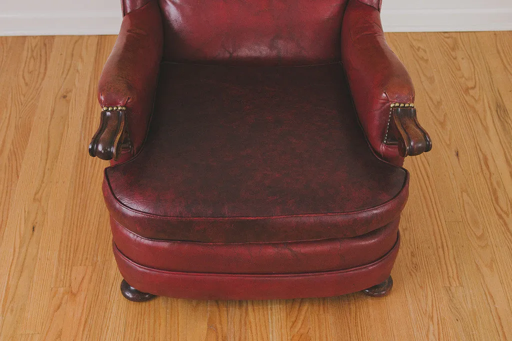 Antique Leather Club Chair