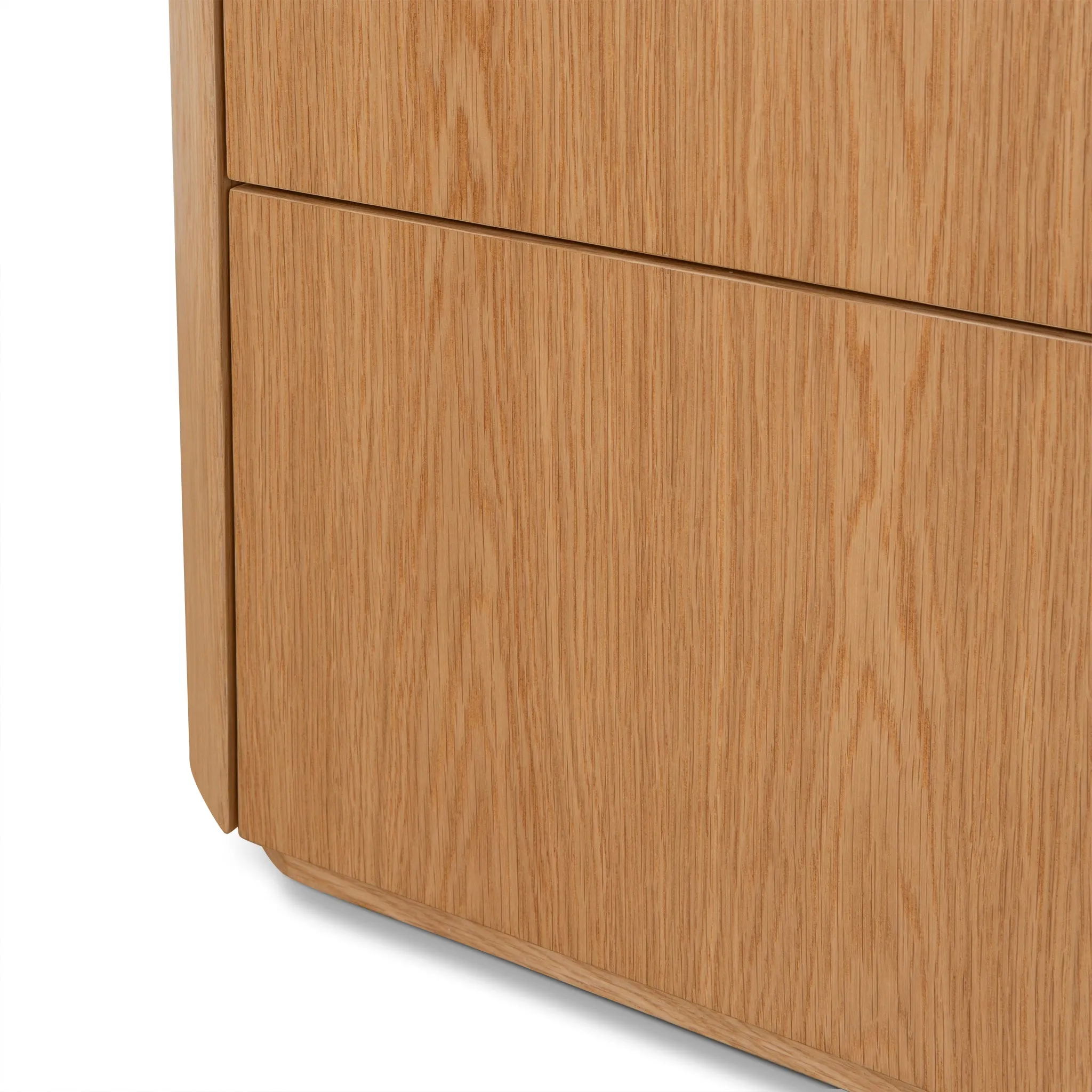 Arnar 60cm Bedside Table - Natural Oak