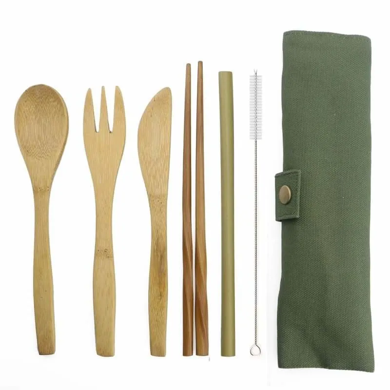 Bamboo Tableware Set