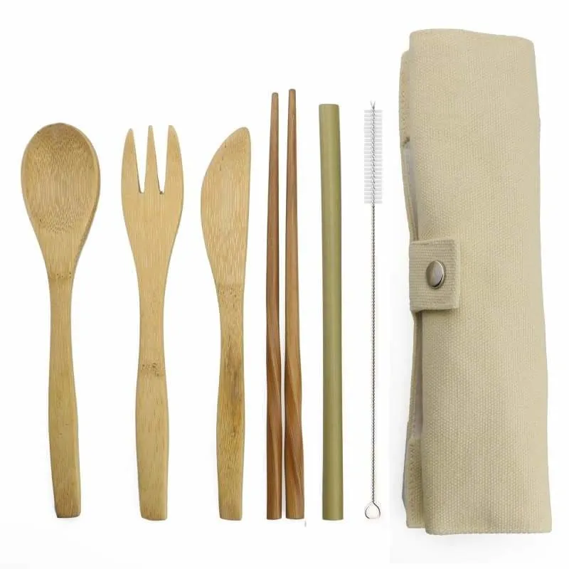 Bamboo Tableware Set