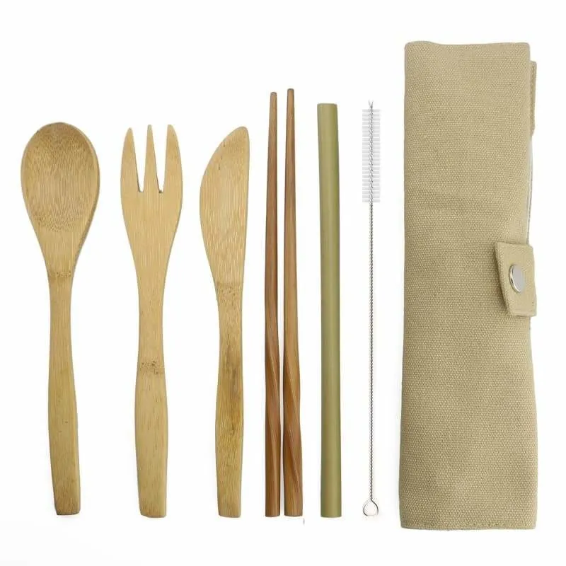 Bamboo Tableware Set