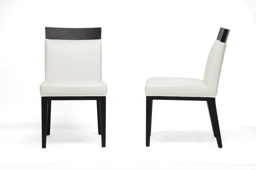 Baxton Studio Clymene Modern Dining Chair in Set of 2