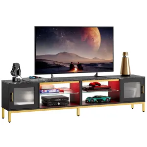 Bestier 80 Inch Modern TV Stand for Living Room