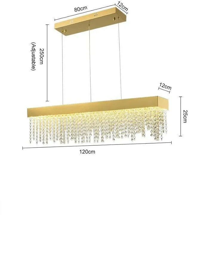 Bicce - Modern Rectangular Chandelier