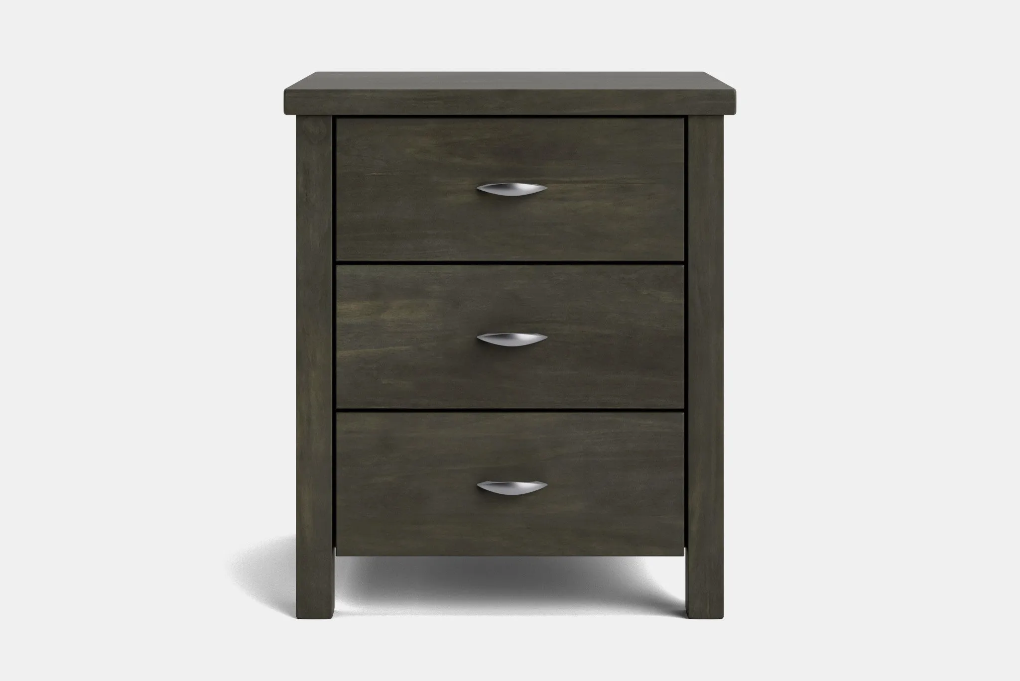 Brook 3 Drawer Bedside Table