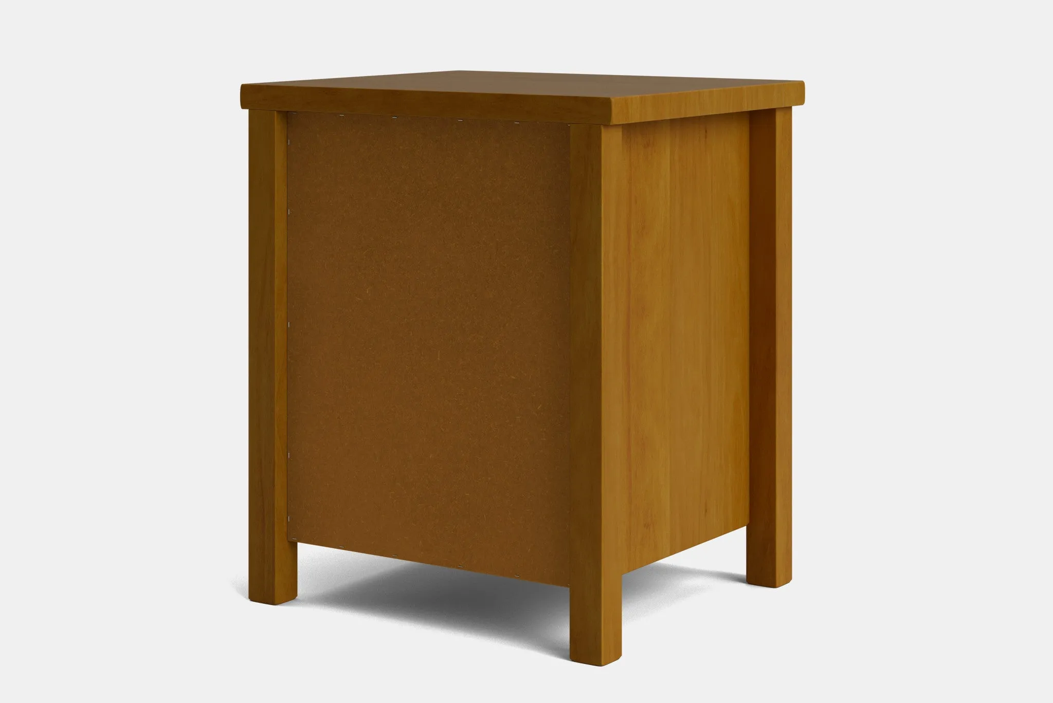 Brook 3 Drawer Bedside Table