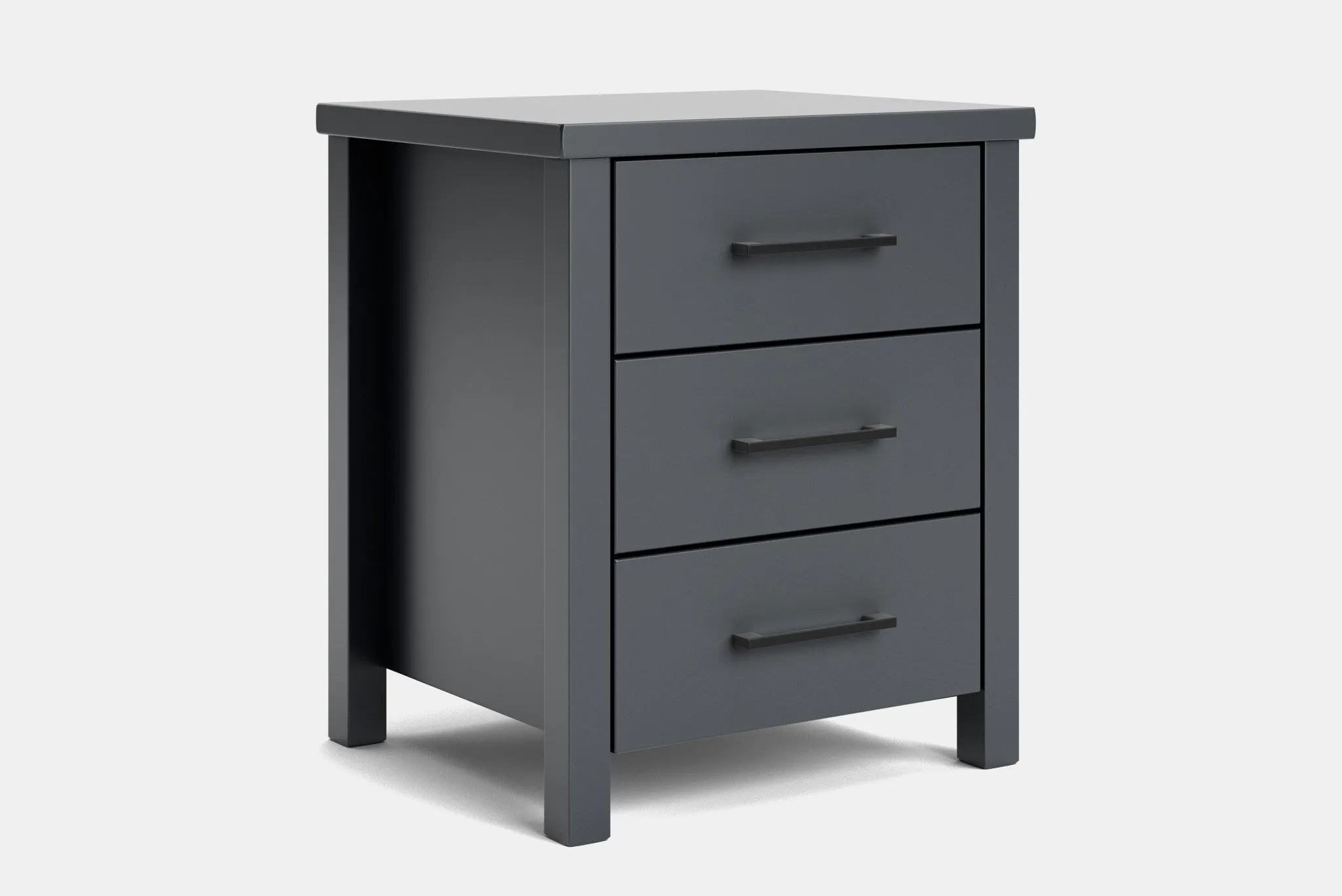 Brook 3 Drawer Bedside Table