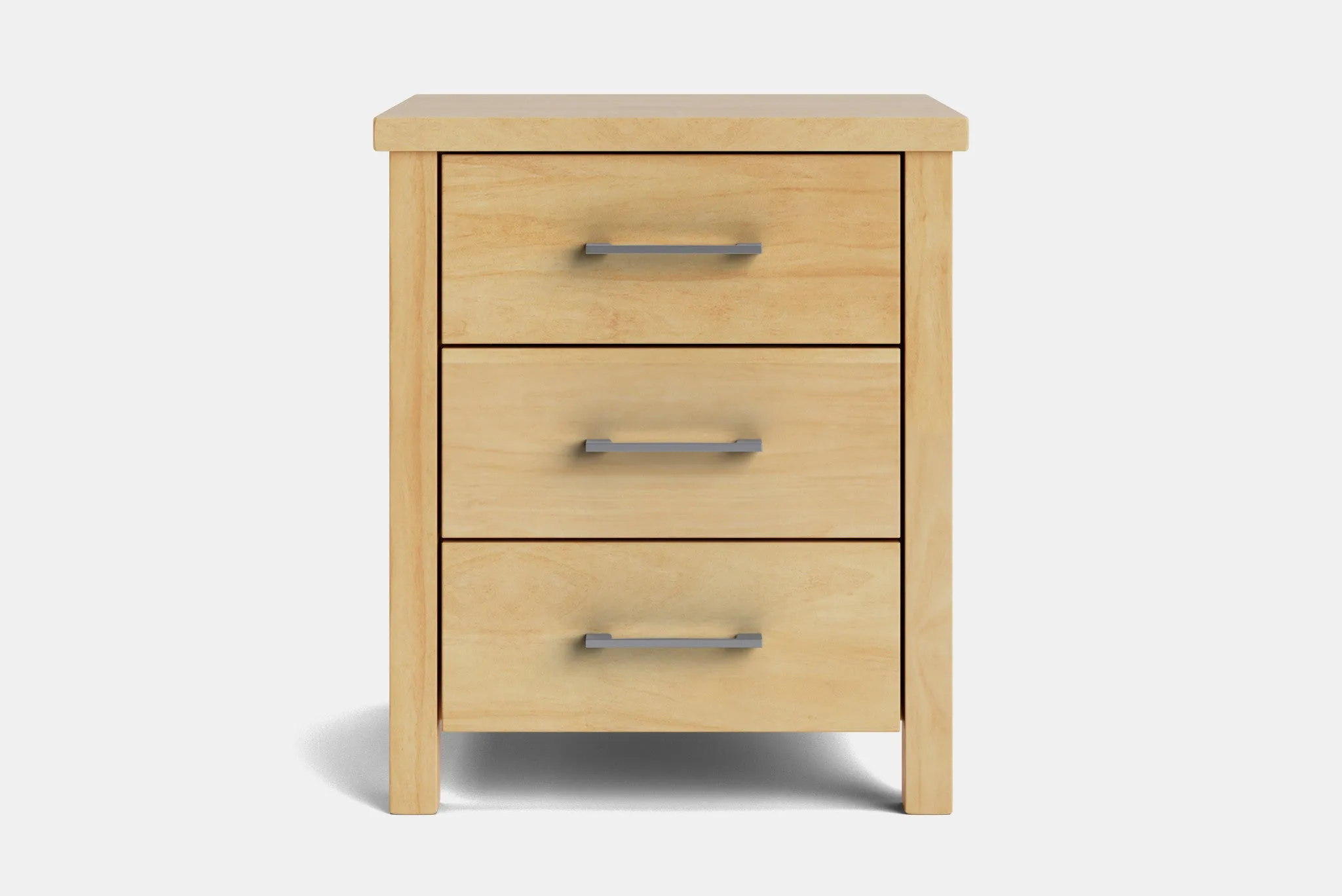 Brook 3 Drawer Bedside Table