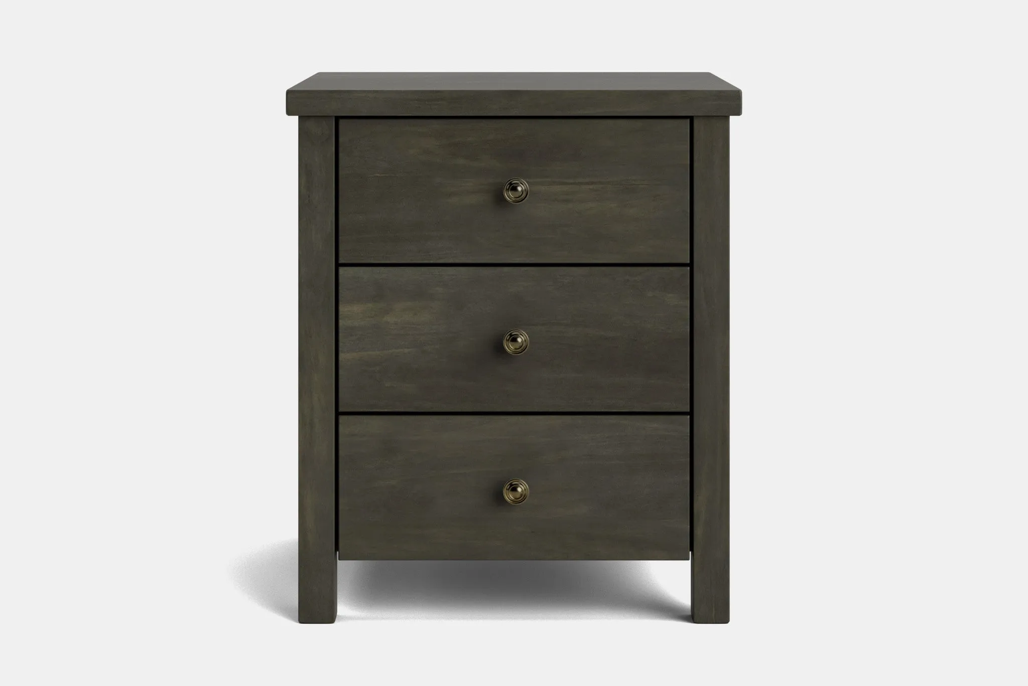 Brook 3 Drawer Bedside Table