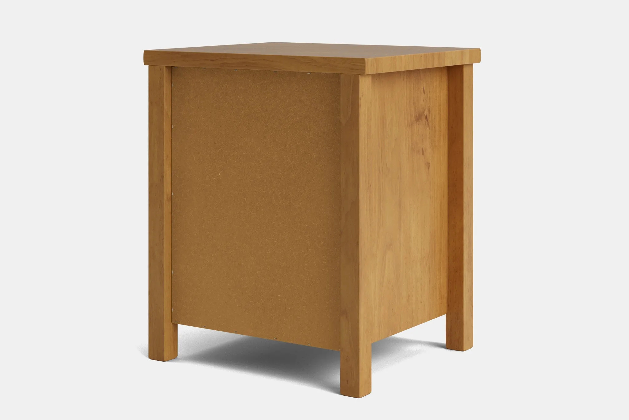 Brook 3 Drawer Bedside Table