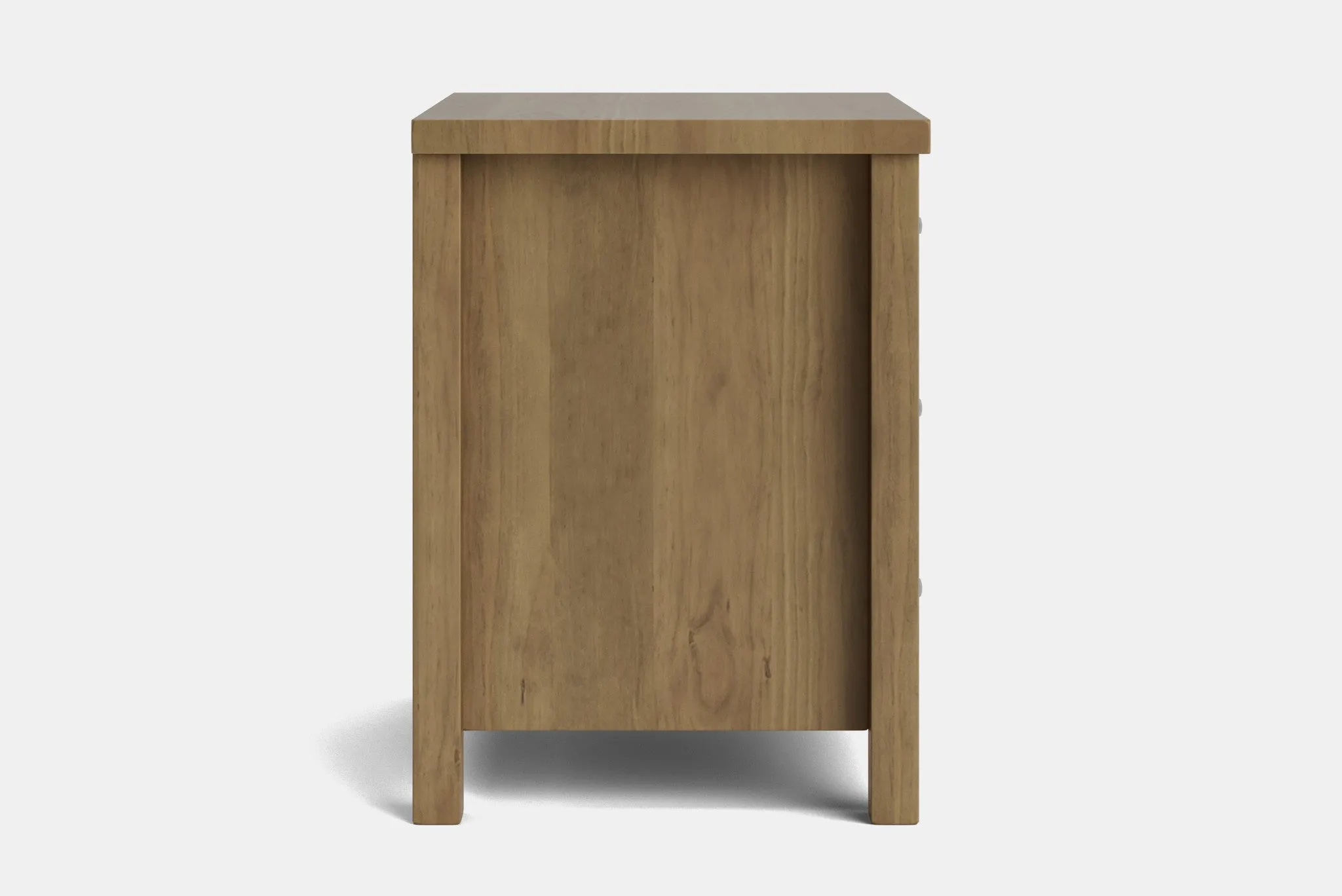 Brook 3 Drawer Bedside Table