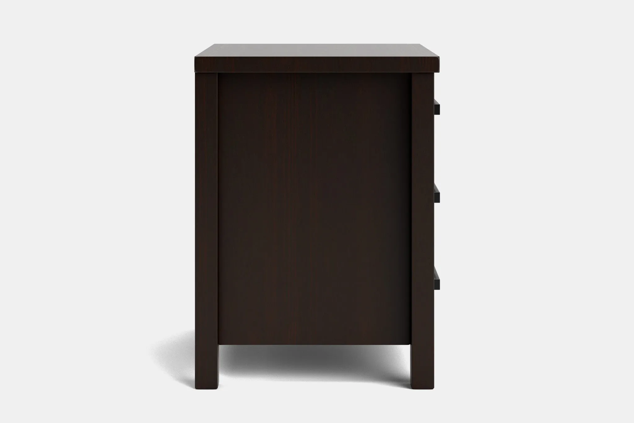 Brook 3 Drawer Bedside Table