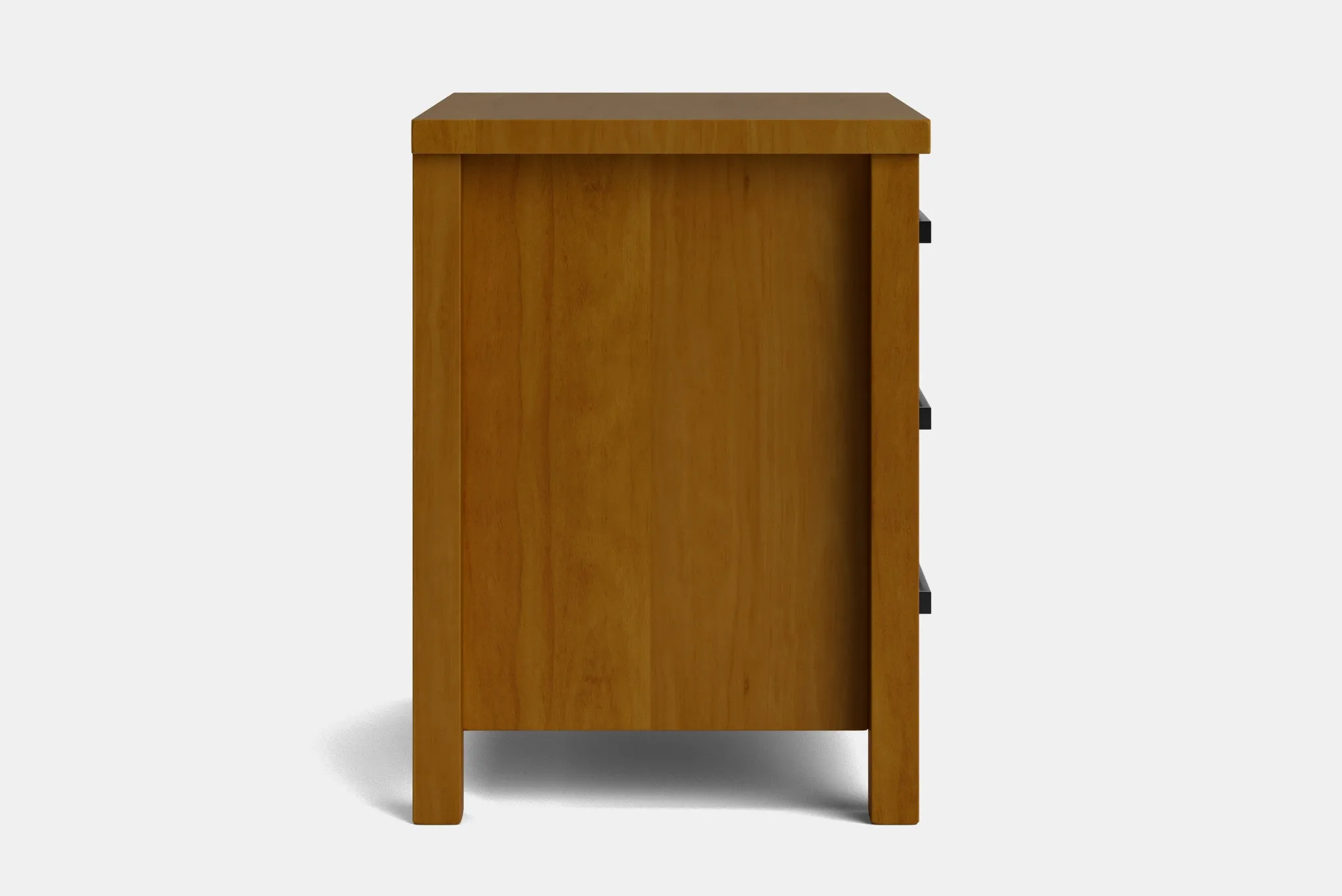 Brook 3 Drawer Bedside Table