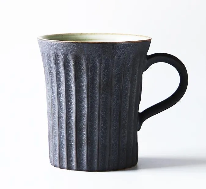 Cappuccino Coffee Mug, Handmade Pottery Coffee Cup, Large Capacity Coffee Cup, Large Tea Cup