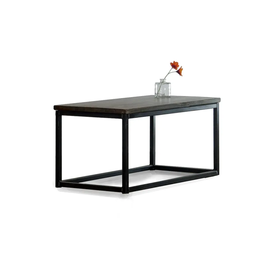 Coffee Table Nº 2 - Gun Metal / Medium Pine