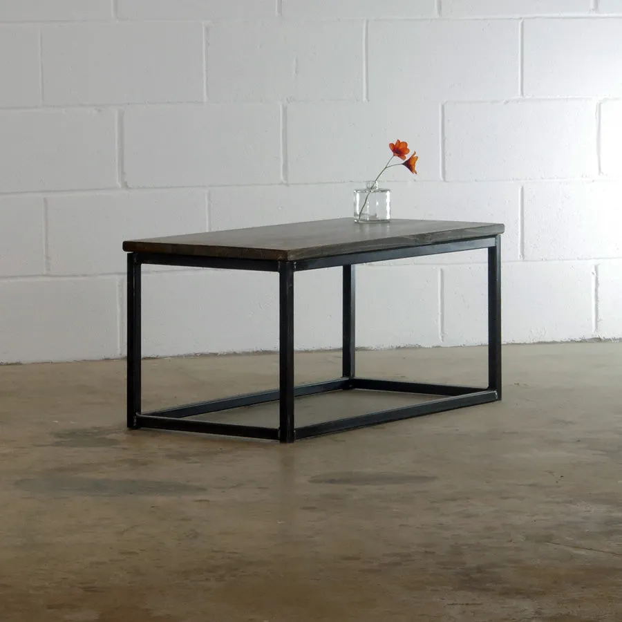 Coffee Table Nº 2 - Gun Metal / Medium Pine