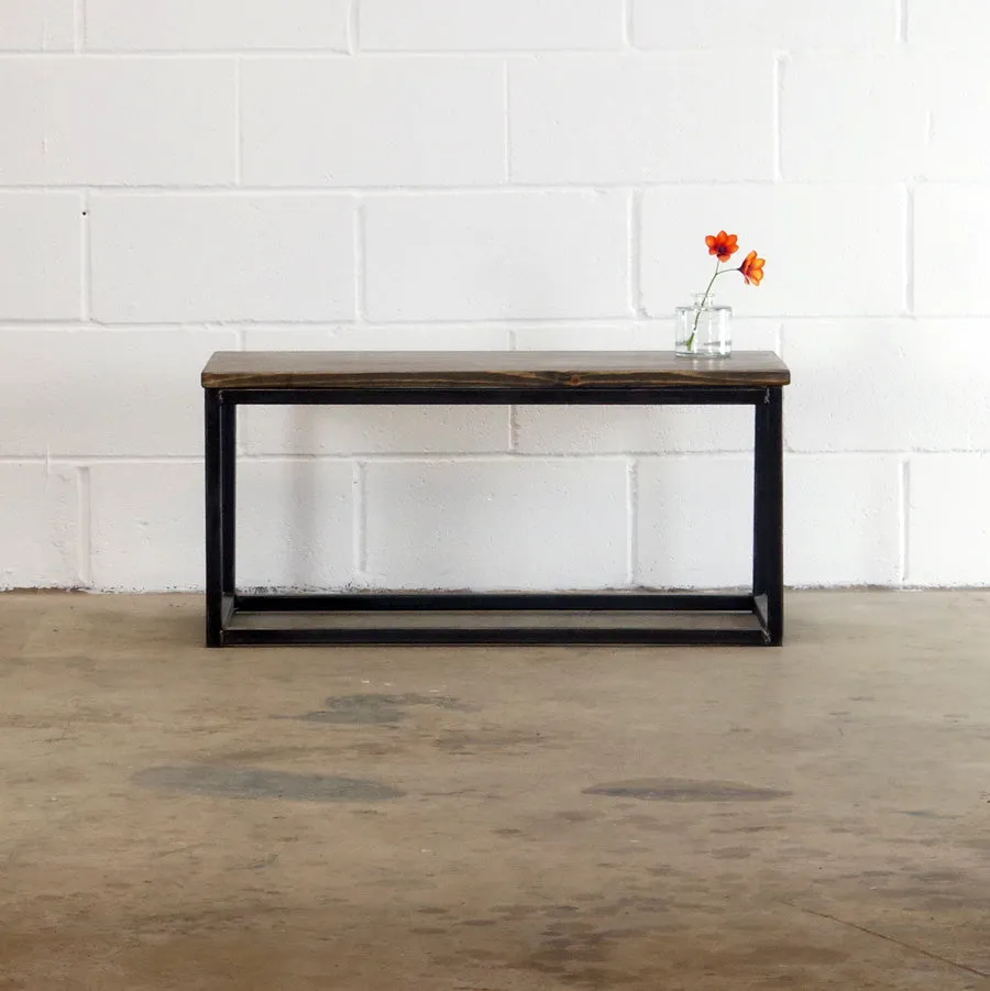 Coffee Table Nº 2 - Gun Metal / Medium Pine