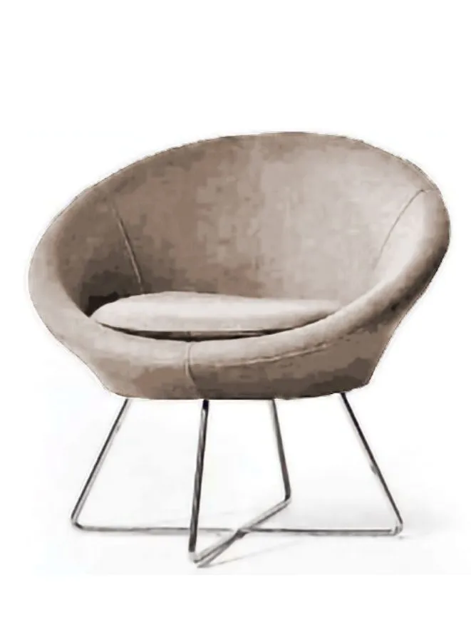 Comfortable Soft Leisure Chair for Office Lobby, Living Rooms and Waiting Areas with Steel Legs