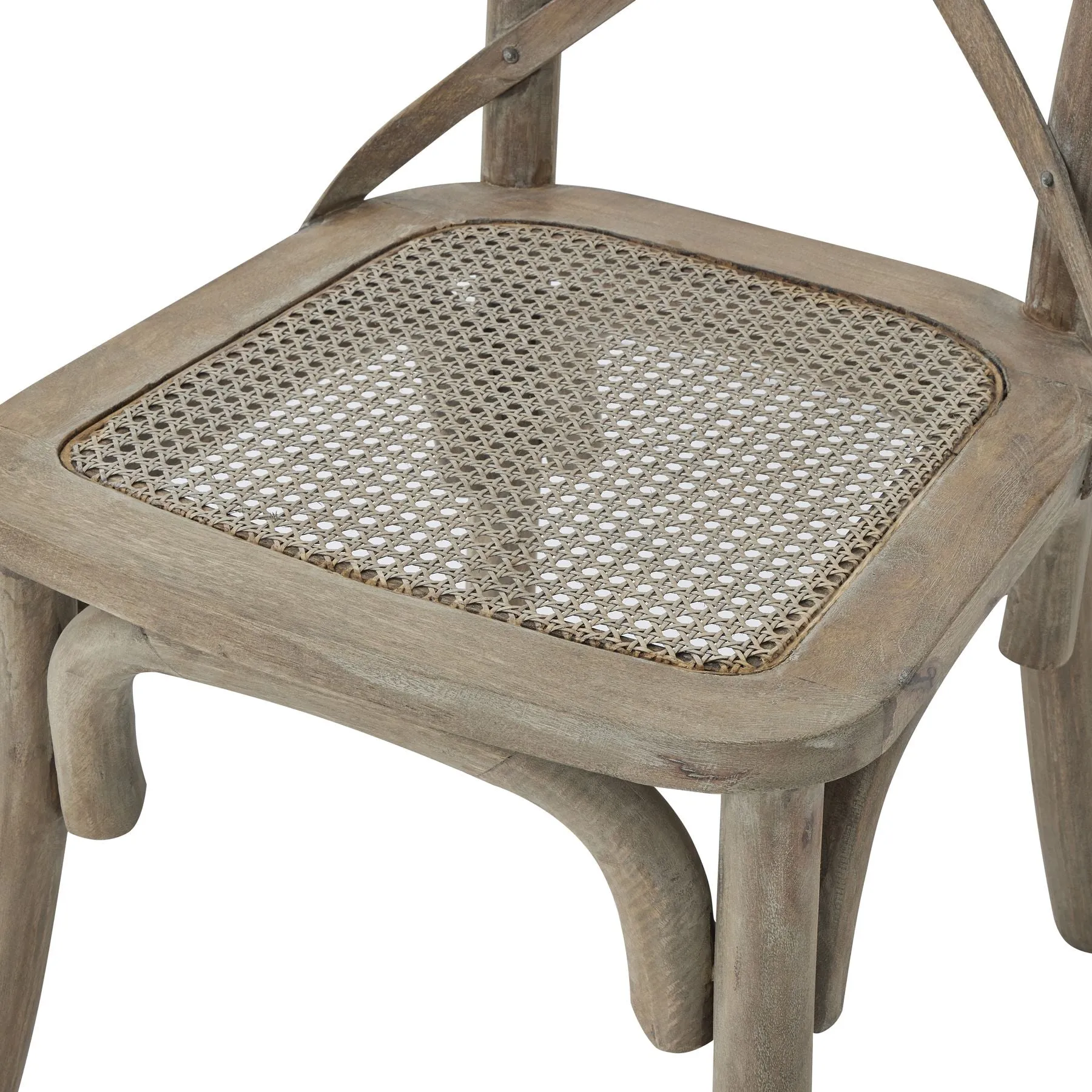 Cotswold Cross Back Rattan Chair