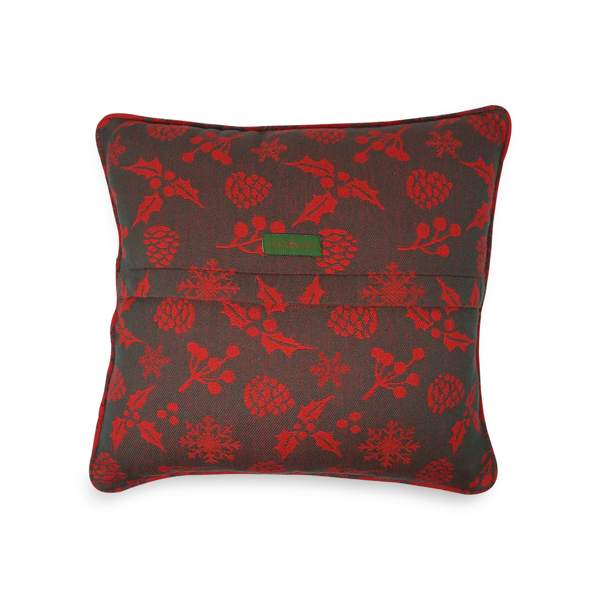 Cushion Cover - Happy Holly - Green