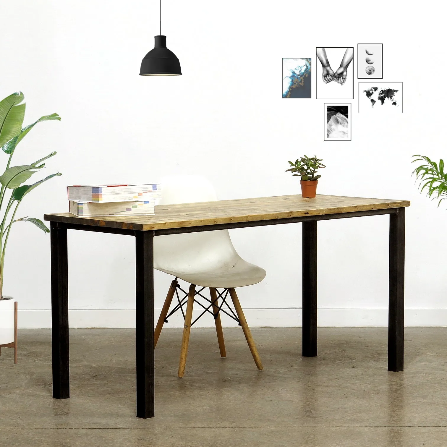 Desk Nº 0 - Gunmetal / Pine