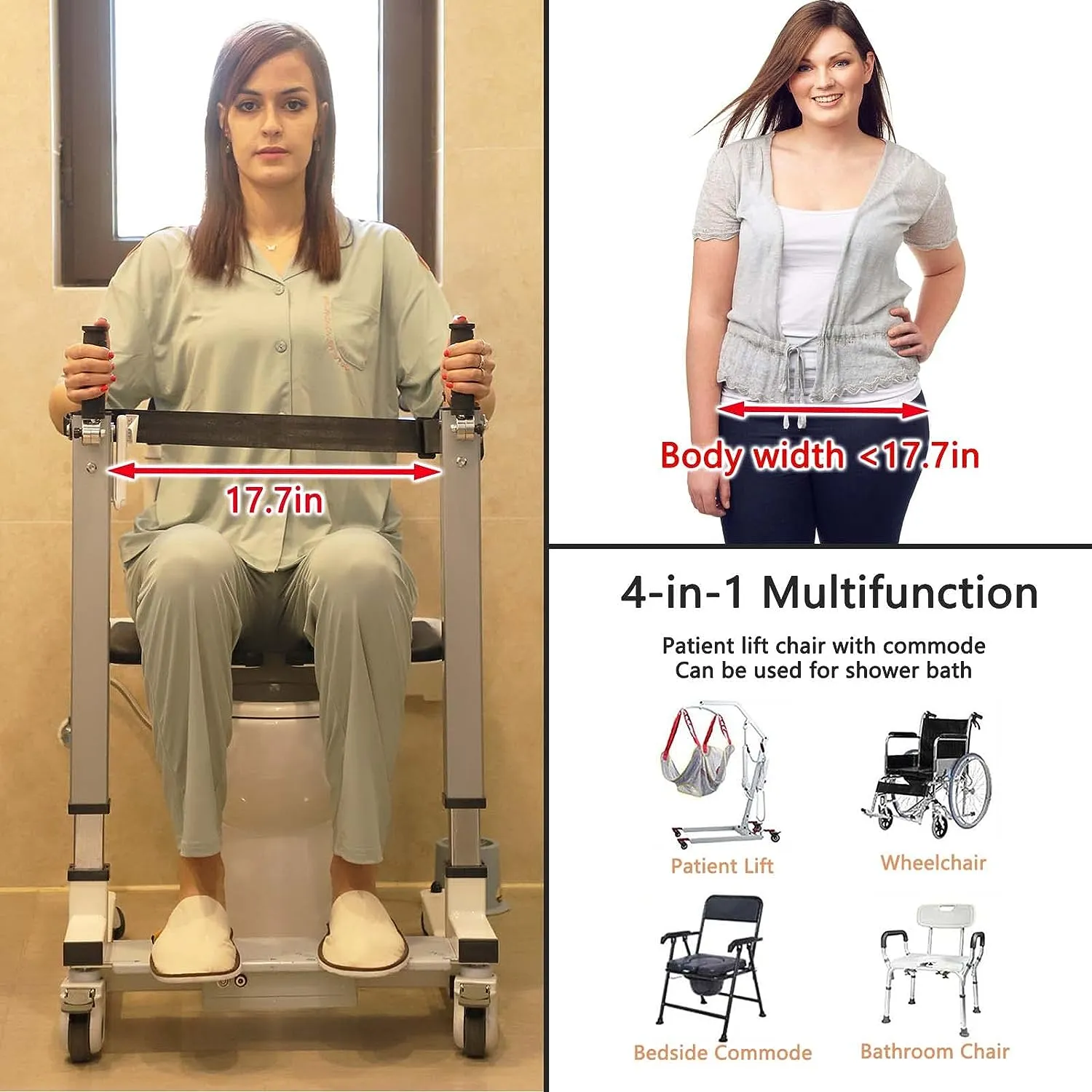 Electric Transfer Care Patient Lift Chair