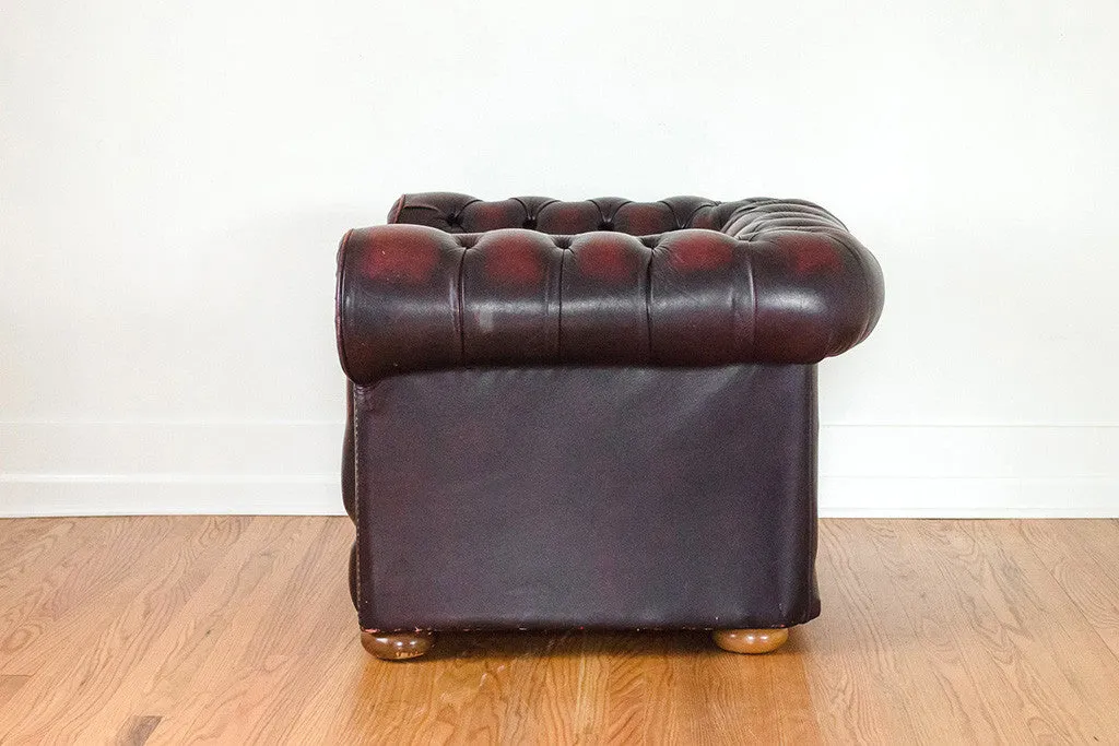 English Chesterfield Chair