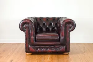 English Chesterfield Chair