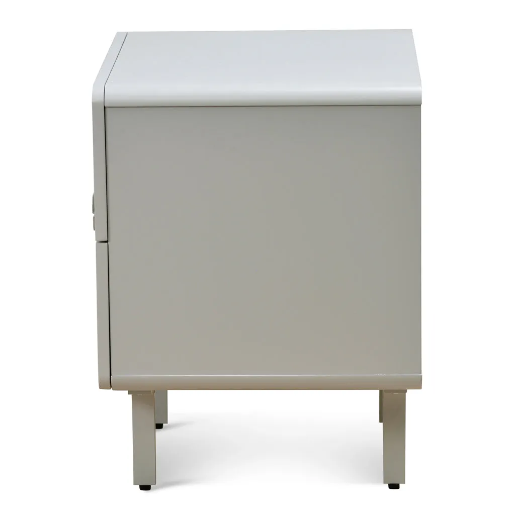 Erwin Bedside Table - Light Grey