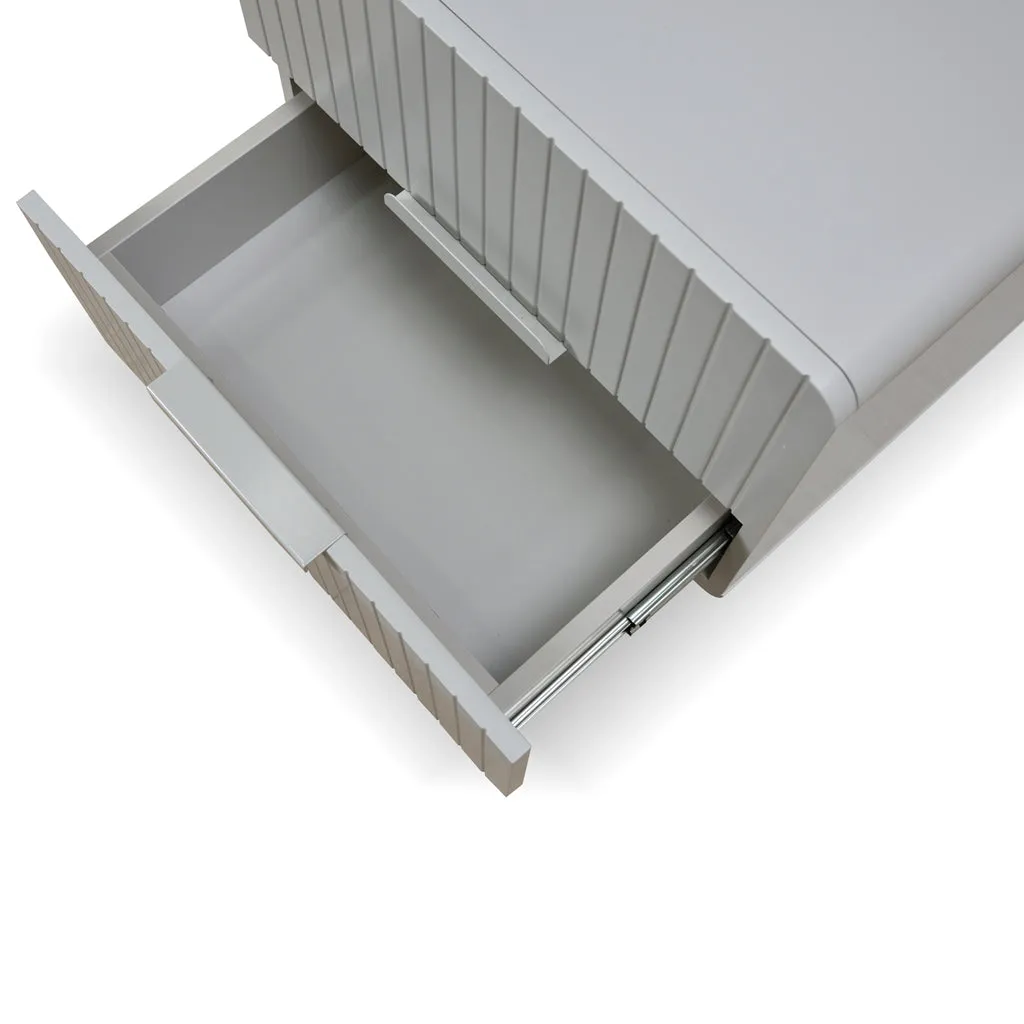 Erwin Bedside Table - Light Grey