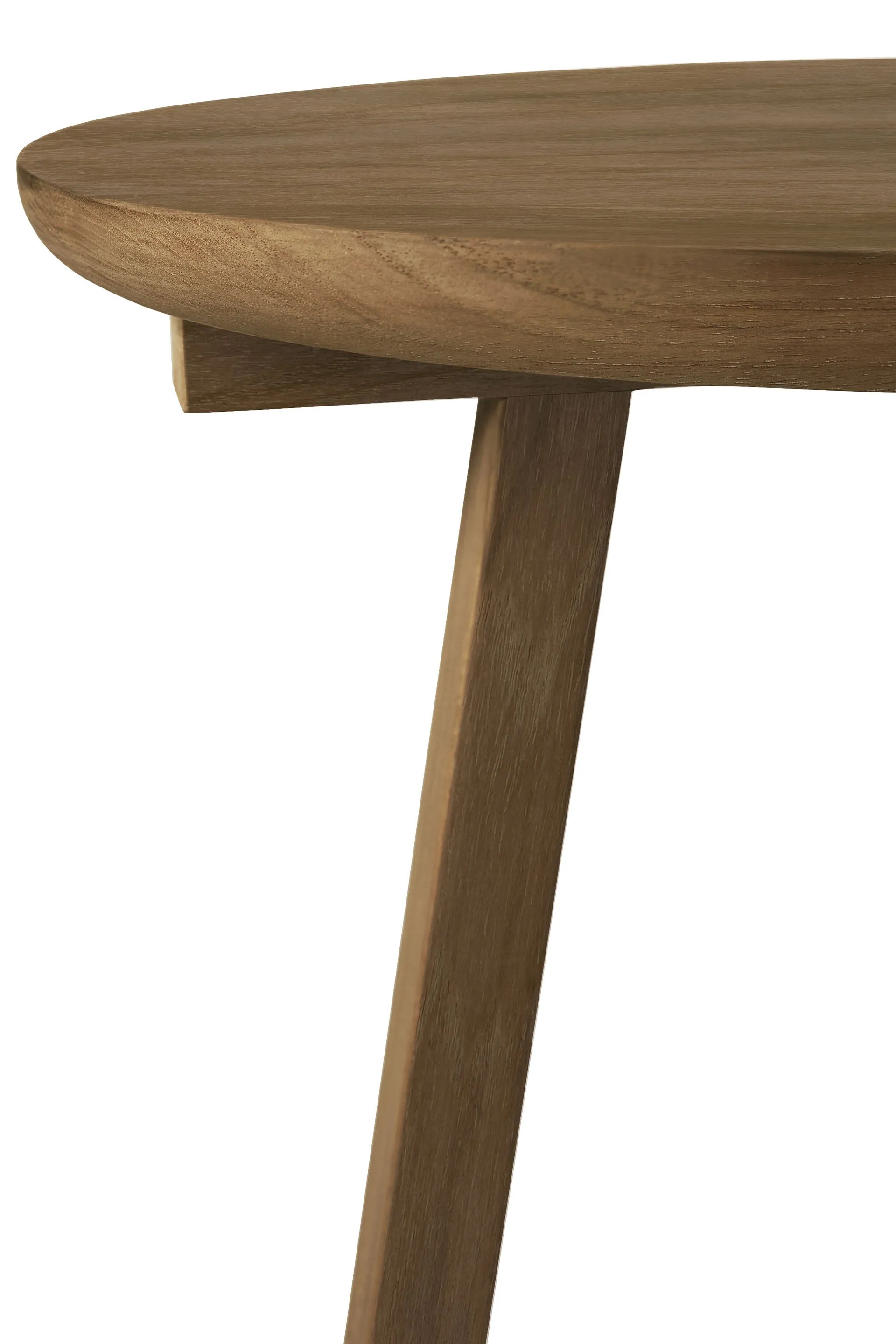 Ethnicraft Teak Tripod Side Table