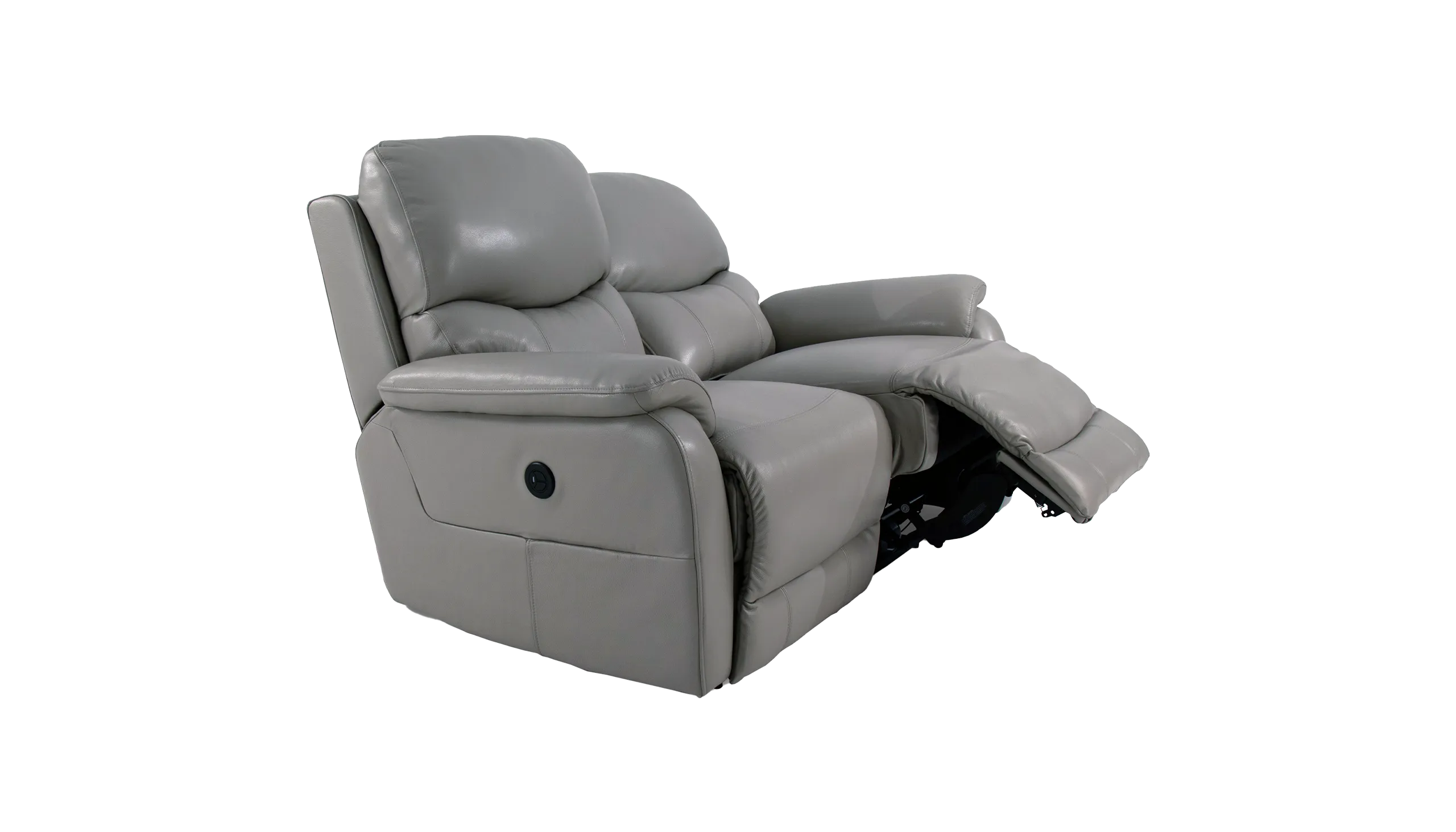 Evelyn 2 Seater Power Recliner Leather Sofa