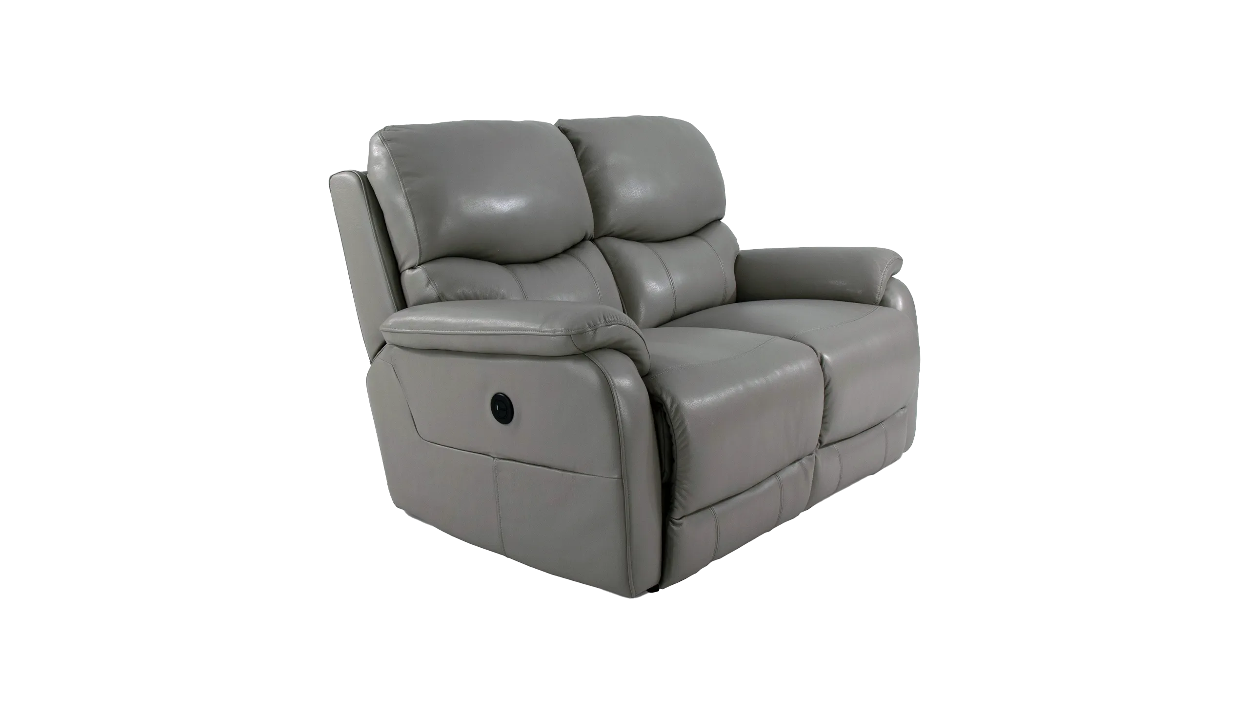 Evelyn 2 Seater Power Recliner Leather Sofa