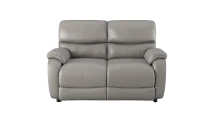 Evelyn 2 Seater Power Recliner Leather Sofa