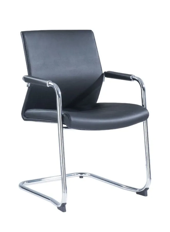 Executive Cantilever Office Chair, PU Leather