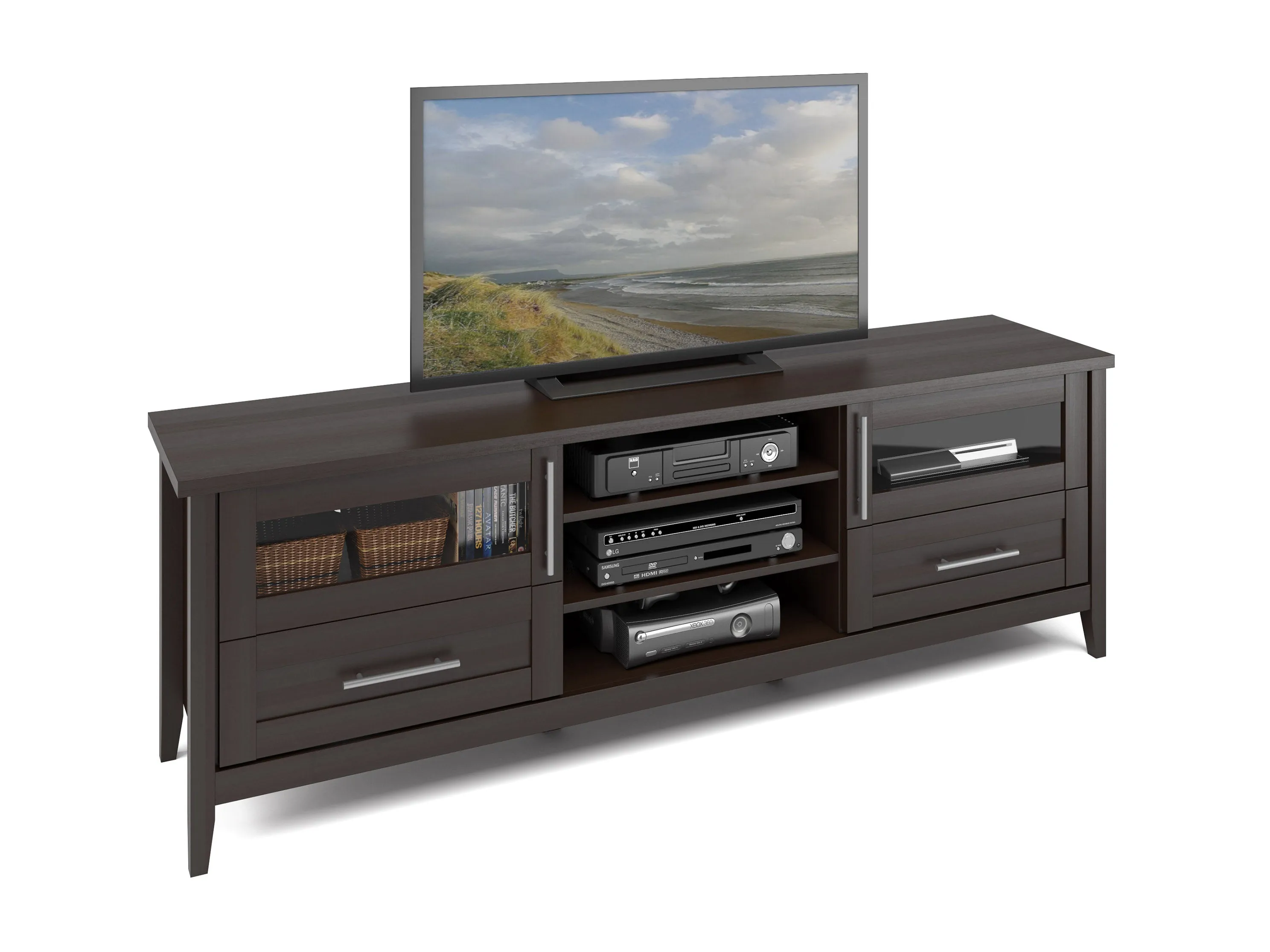 Extra Wide TV Stand, TVs up to 85"