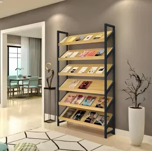 Freestanding Bookshelf Multilayer Tall Bookshelf Open Bookshelves and Bookcases (West Coast)