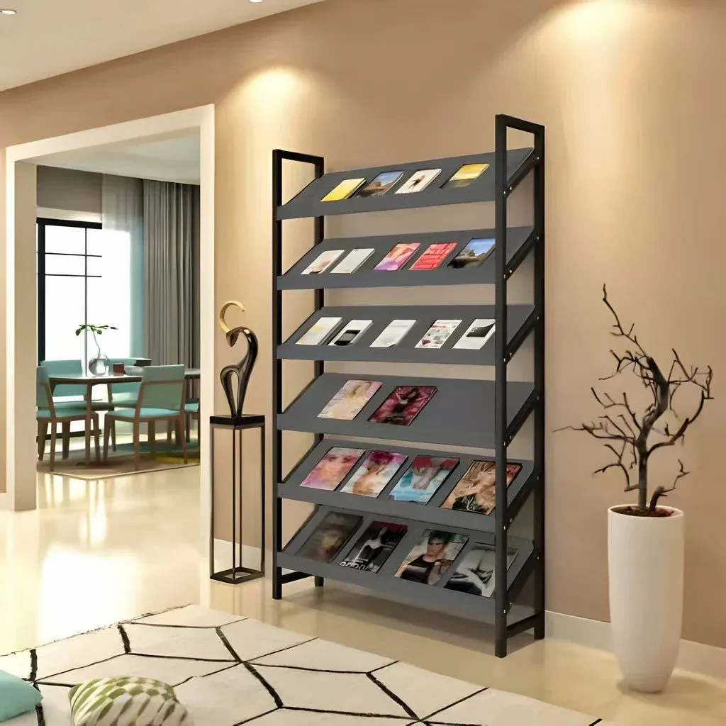 Freestanding Bookshelf Multilayer Tall Bookshelf Open Bookshelves and Bookcases (West Coast)