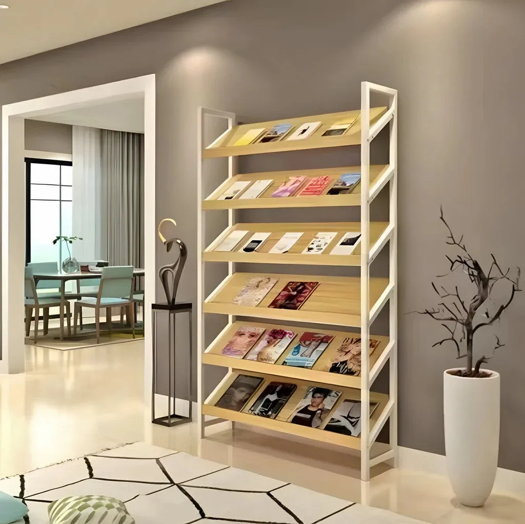 Freestanding Bookshelf Multilayer Tall Bookshelf Open Bookshelves and Bookcases (West Coast)