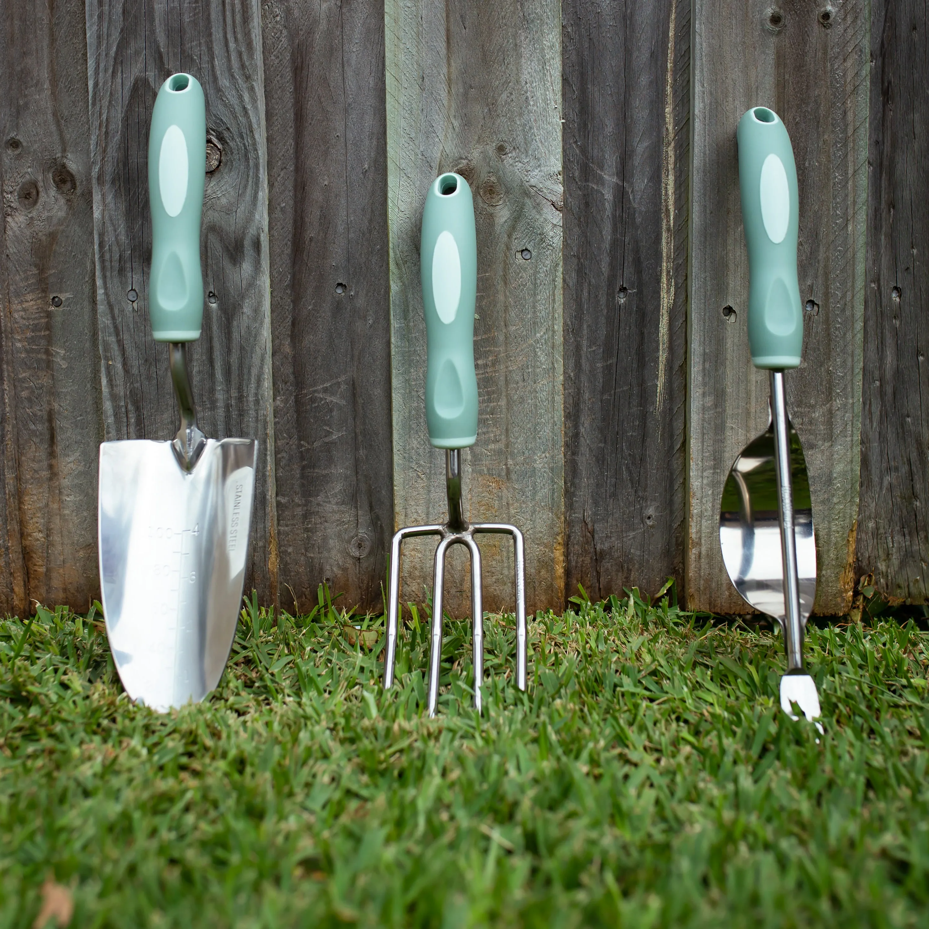 Garden Fork, Trowel and Weeder Set