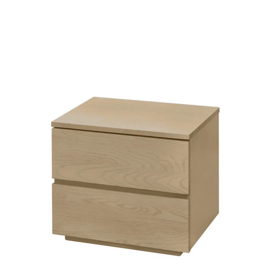 Ghost 1.2 2 drawer bedside