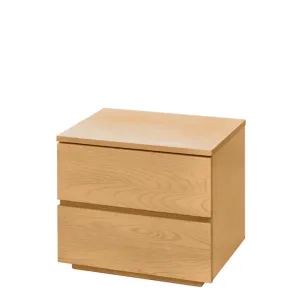 Ghost 1.2 2 drawer bedside