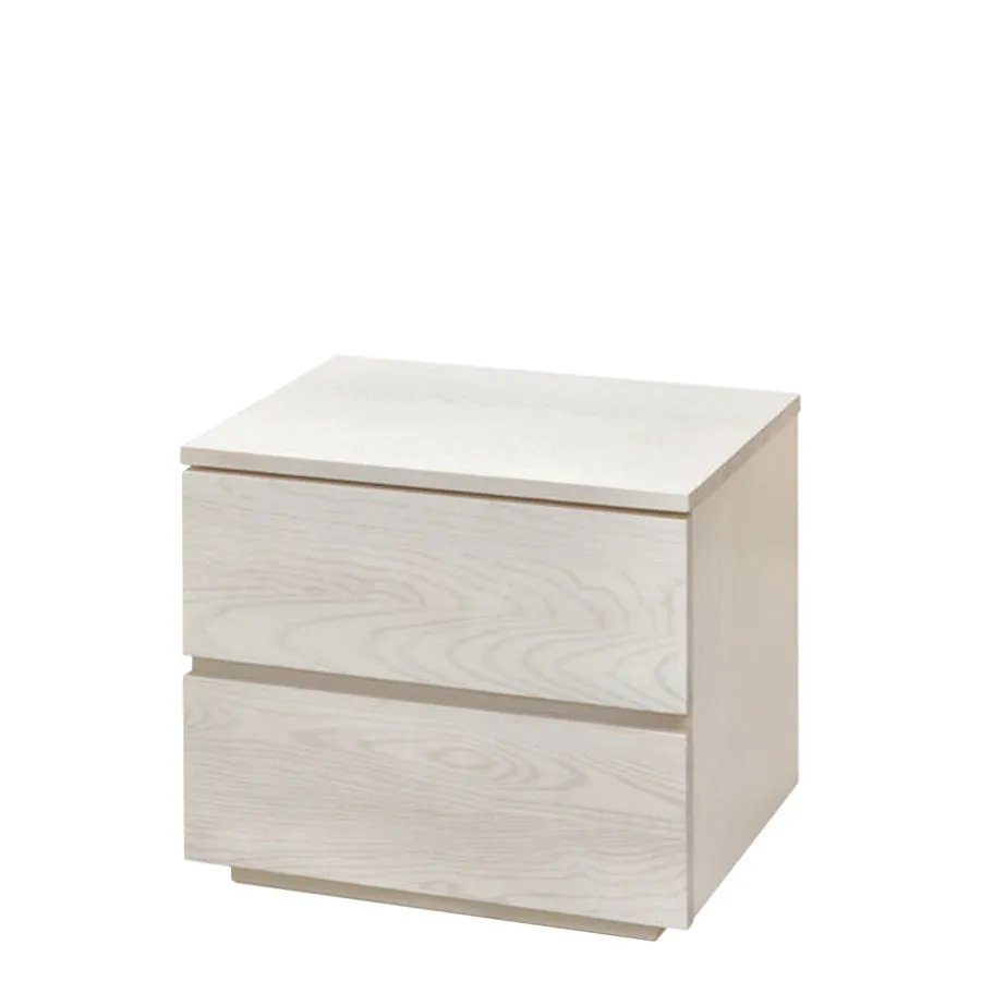 Ghost 1.2 2 drawer bedside