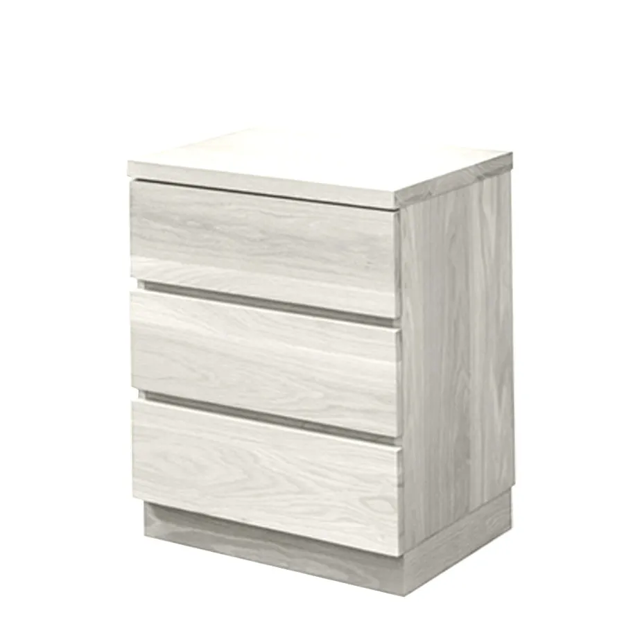 Ghost 1.2 3 drawer bedside