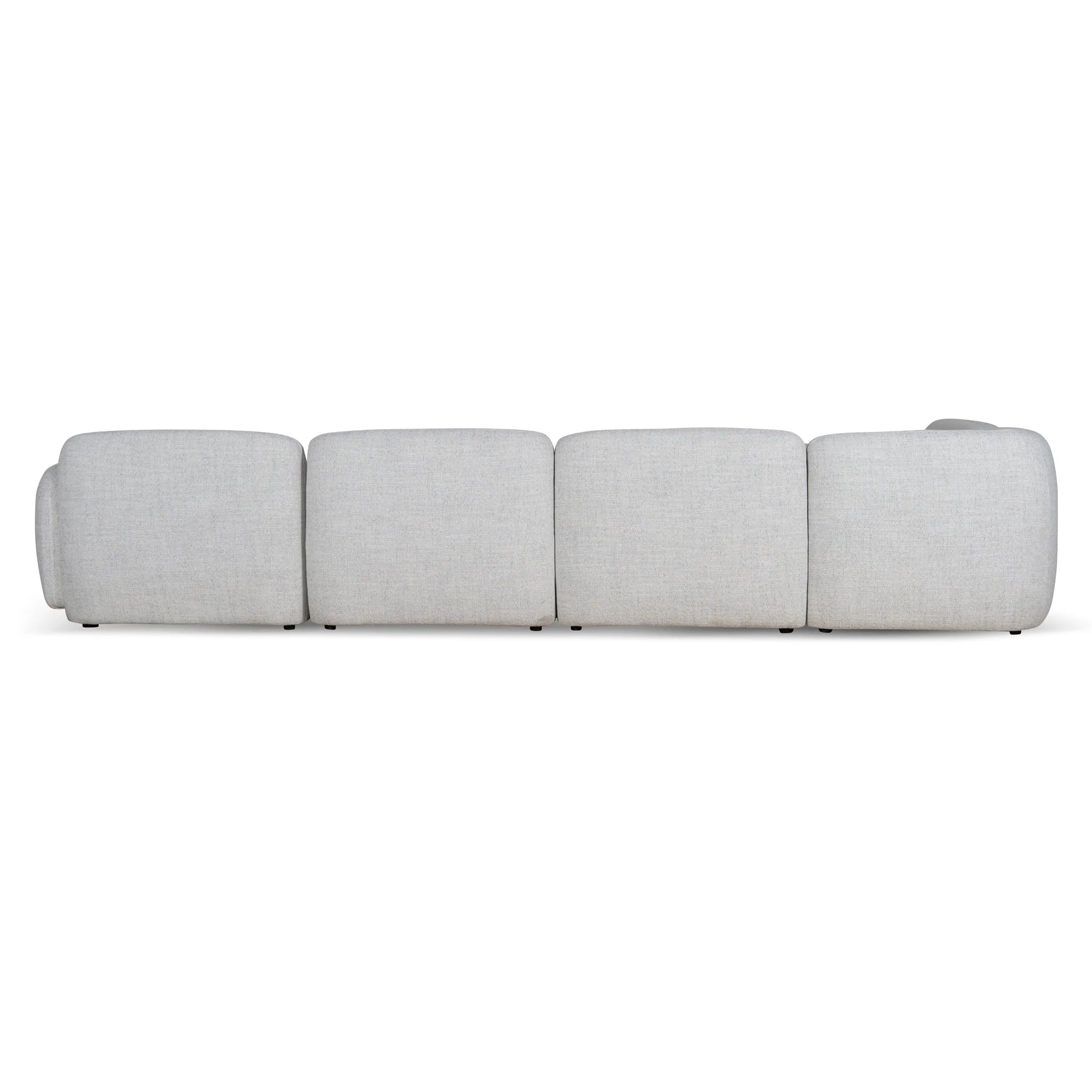 Gosling Right Chaise Modular Sofa - Cloud Grey