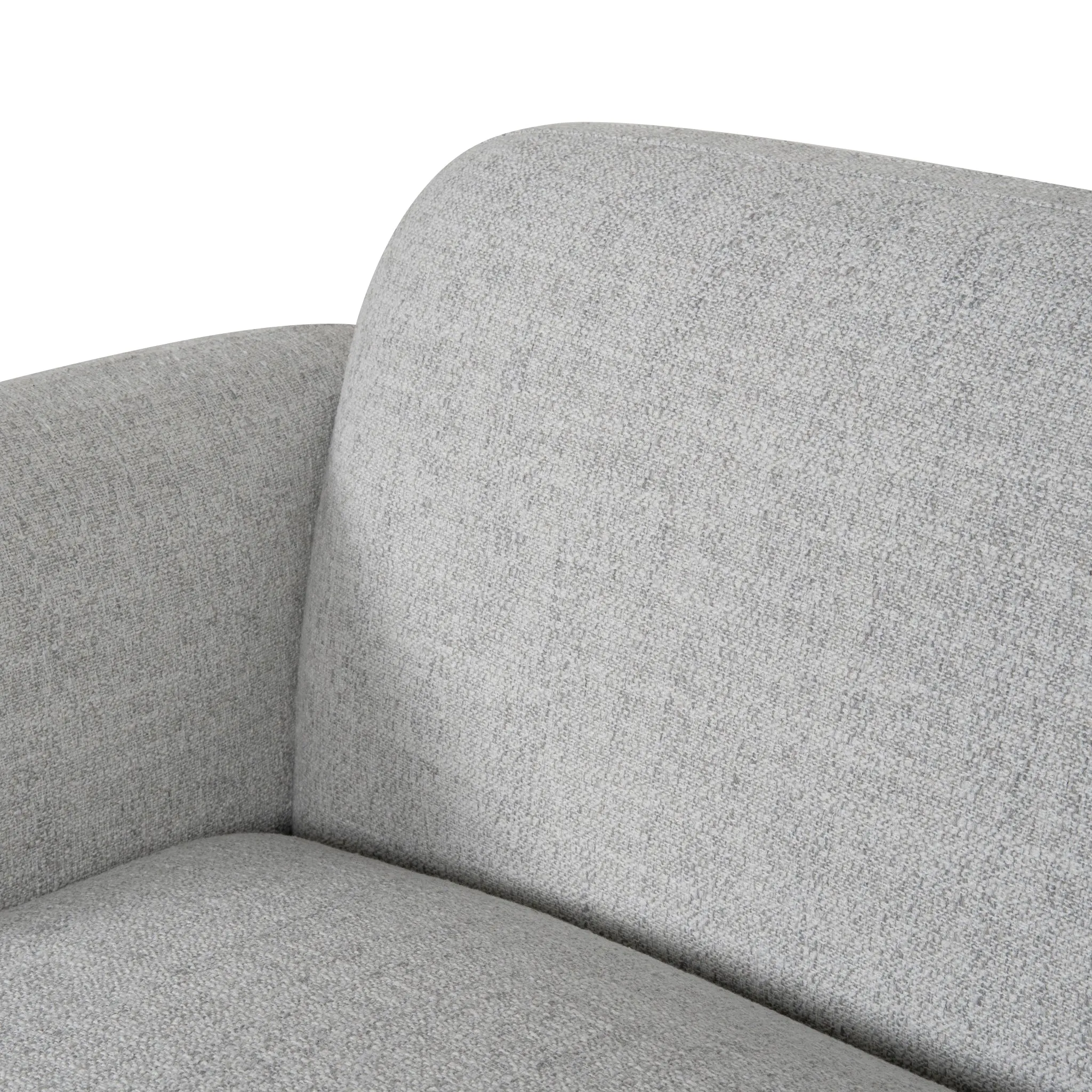 Gosling Right Chaise Modular Sofa - Cloud Grey