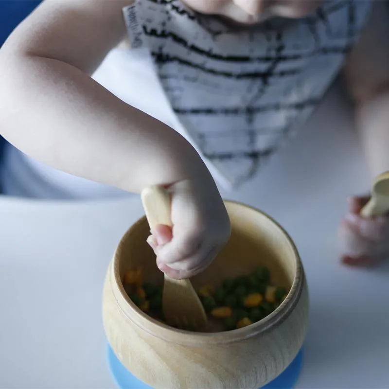 Handcrafted Wooden Mushroom Bowl