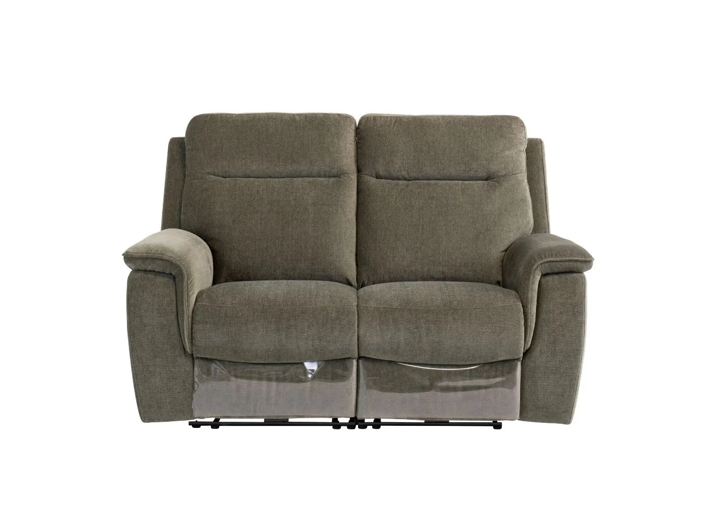 Havarti Fabric Electric Reclining Sofa Range in Green